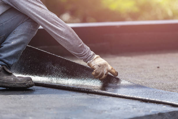Professional Waterproofing technician working in Shiocton, WI